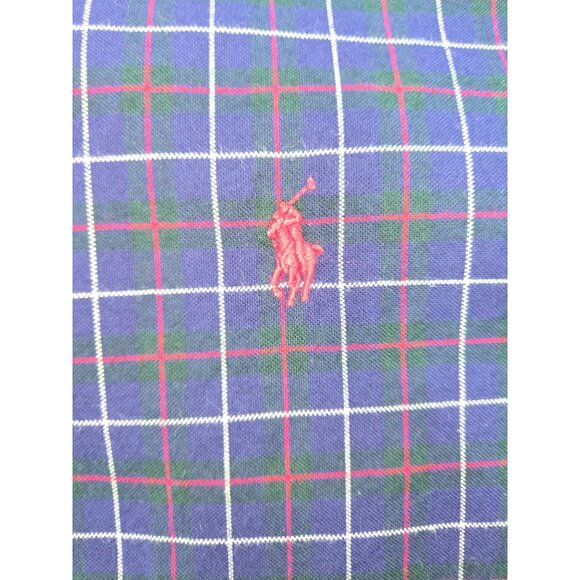 Ralph Lauren Men's Classic Fit Button-Down Plaid Shirt XXL - Picture 7 of 8